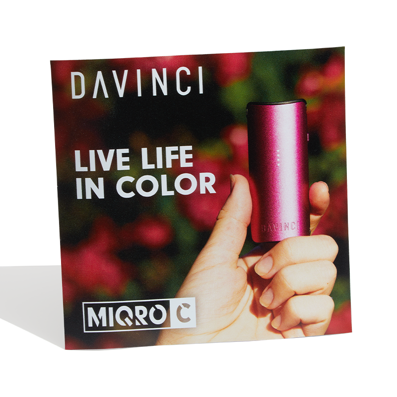 Marketing - Davinci MIQRO-C POS Collateral Material