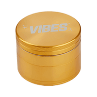 Vibes 4-Piece Grinder Grinders : Aluminum Vibes Rolling Papers   