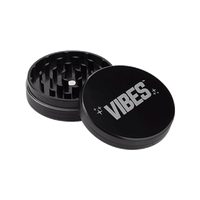 Vibes 2-Piece Grinder Grinders : Aluminum Vibes Rolling Papers   