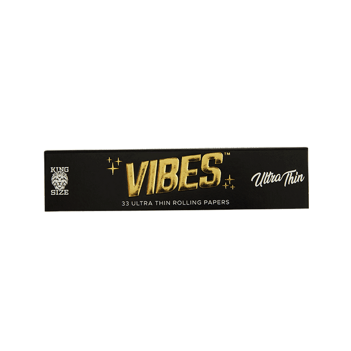 Vibes Rolling Papers - King Size Slim Papers, Cones, and Wraps : Papers Vibes Rolling Papers   