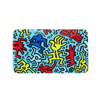 K.Haring Tray Papers, Cones, and Wraps : Accessories K. Haring Glass Collection multiblu us 