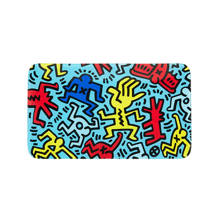 K.Haring Tray Papers, Cones, and Wraps : Accessories K. Haring Glass Collection multiblu us 