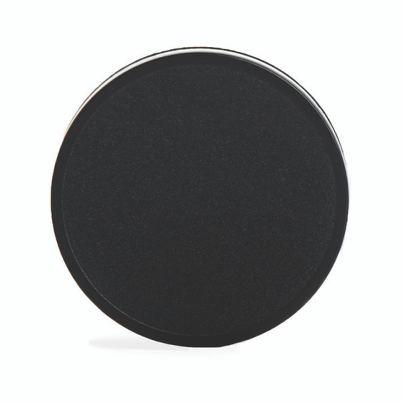 2oz Glass Jar Lid Black 160ct