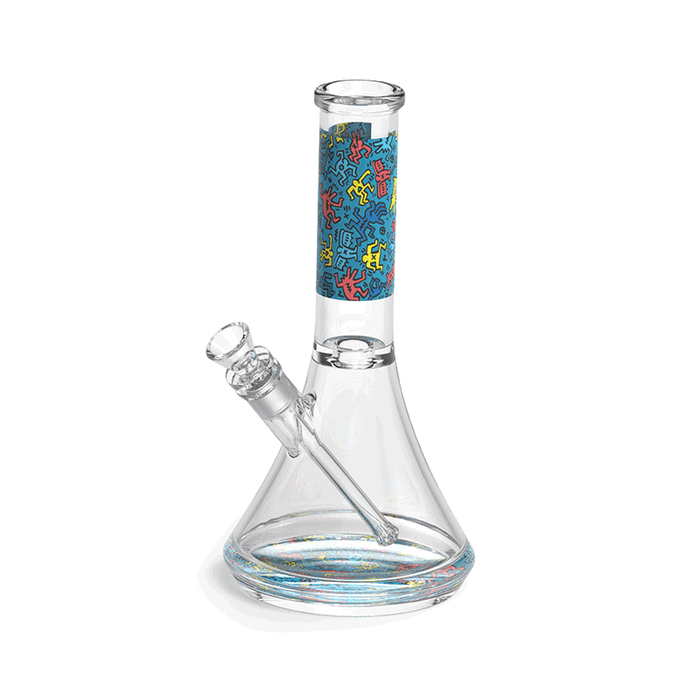 K.Haring Water Pipe Glass : Water Pipe K. Haring Glass Collection blumulti  