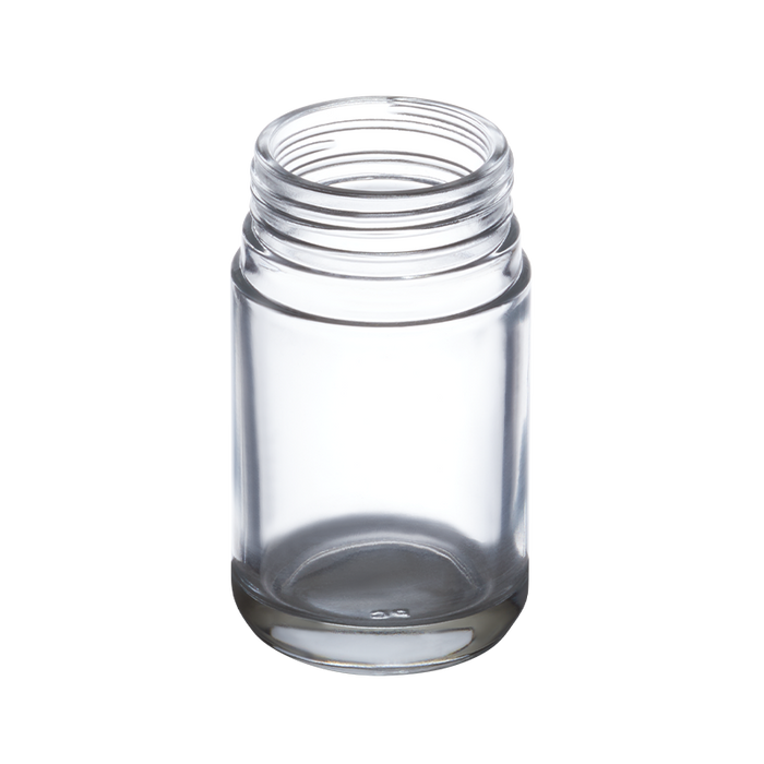 30D Clear HiLine Glass Jar 72ct