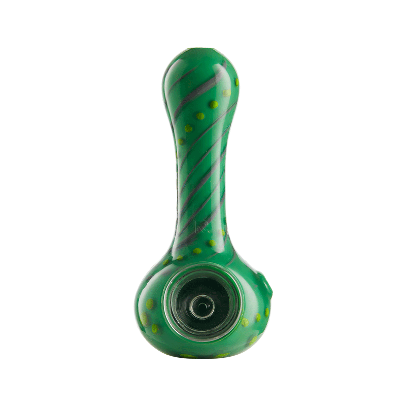 Eyce ORAFLEX Floral Spoon Pipe Silicone : Spoon Eyce grngrygrn  