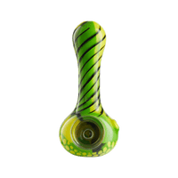 Eyce ORAFLEX Honeycomb Spoon Pipe Silicone : Spoon Eyce grnblkyel  