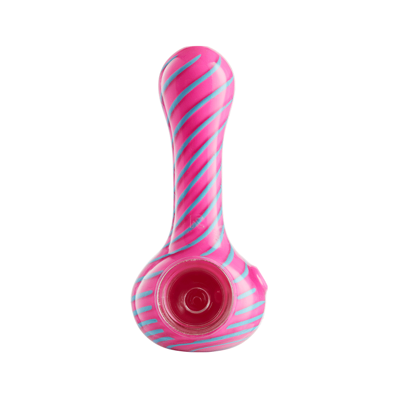 Eyce ORAFLEX Spiral Spoon Pipe Silicone : Spoon Eyce pnkblu  