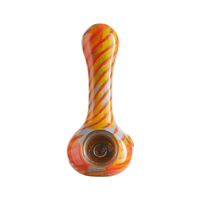 Eyce ORAFLEX Spiral Spoon Pipe Silicone : Spoon Eyce desertred  