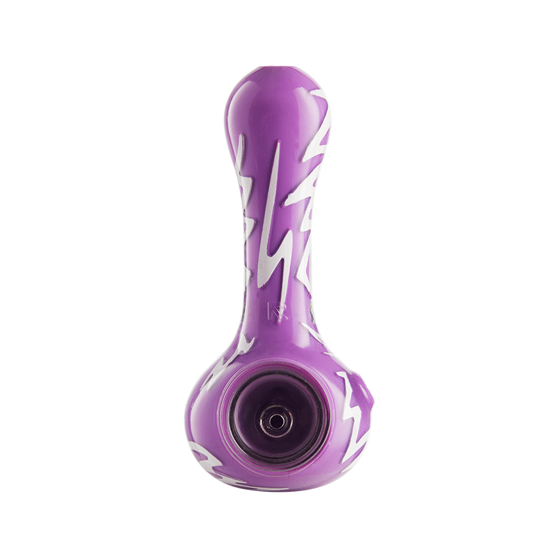 Eyce ORAFLEX Switchback Spoon Pipe Silicone : Spoon Eyce purwht  