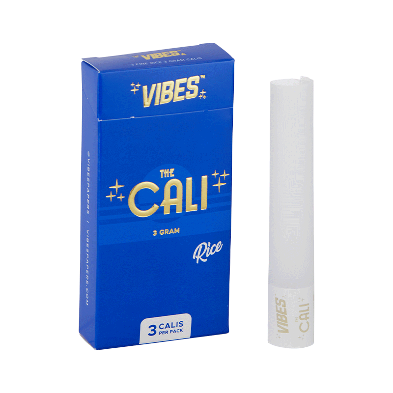 VIBES - The Cali - 3 Gram - Box of 8 Packs 3 Calis in Each Pack