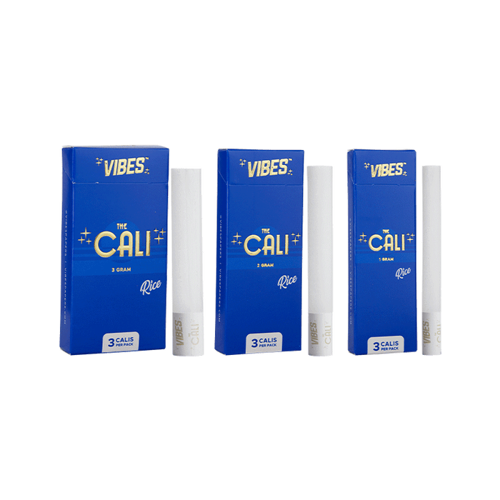 VIBES - The Cali - 3 Gram - Box of 8 Packs 3 Calis in Each Pack