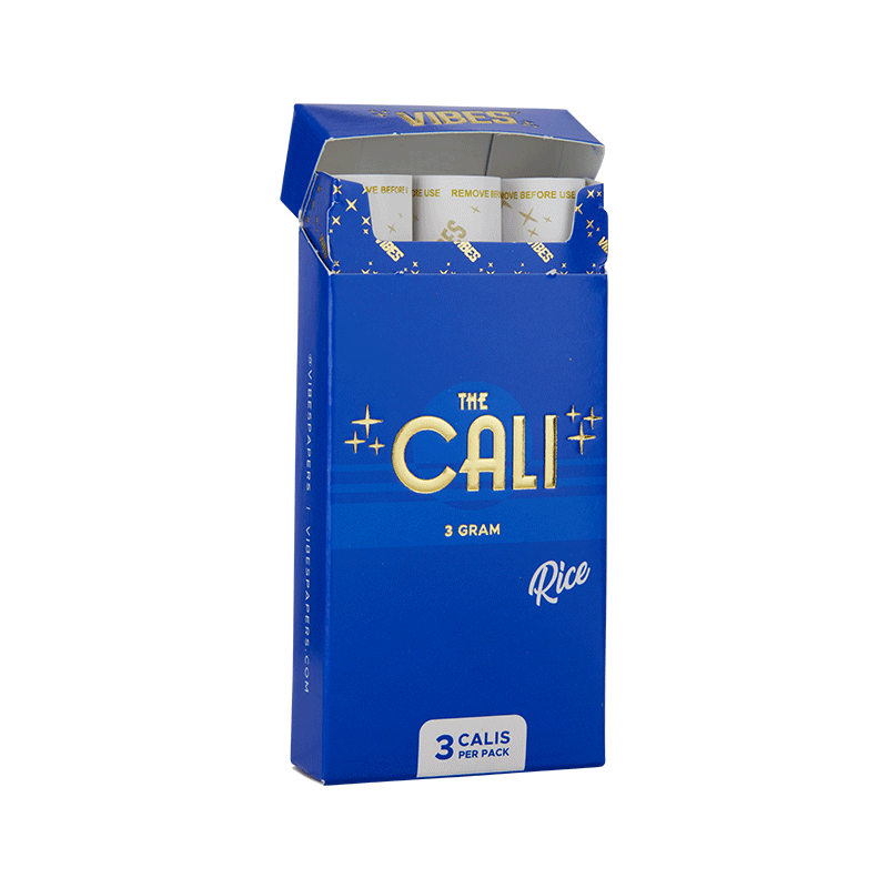 VIBES - The Cali - 3 Gram - Box of 8 Packs 3 Calis in Each Pack