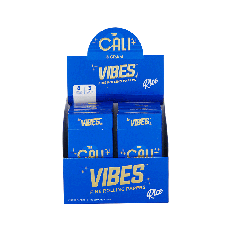VIBES - The Cali - 3 Gram - Box of 8 Packs 3 Calis in Each Pack