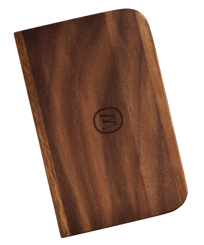 Marley Natural Black Walnut Rolling Tray