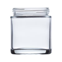 LoPro - 200 mL Glass Jar - Clear with low profile - No cap