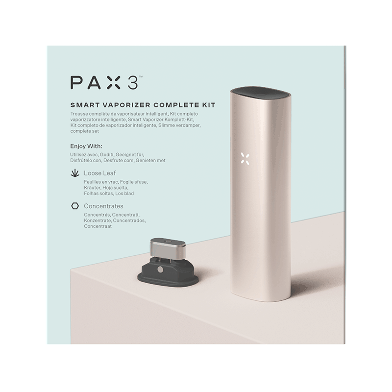 PAX Labs PAX 3 Complete Kit for Dry Herb and Concentratess