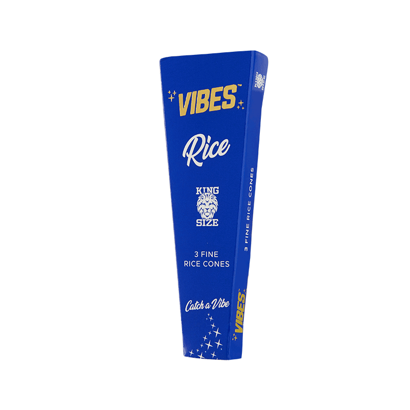 VIBES - King Size Cones - Box of 30 Coffins Each Coffin Contains 3 Cones