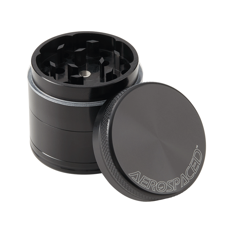 Aerospaced by Higher Standards 4 Piece Grinder 2.5 Grinders : Aluminum Higher Standards   