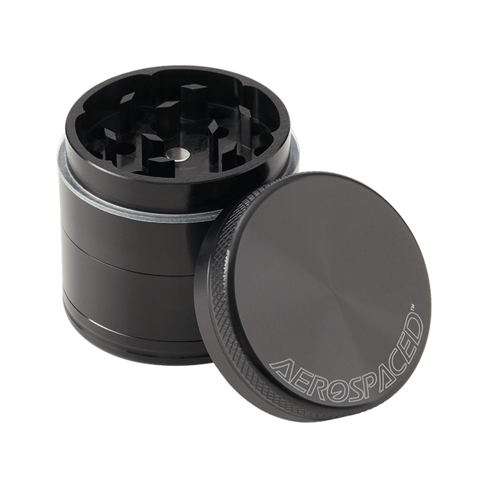 Aerospaced by Higher Standards Black 4 Piece Grinder 4.0