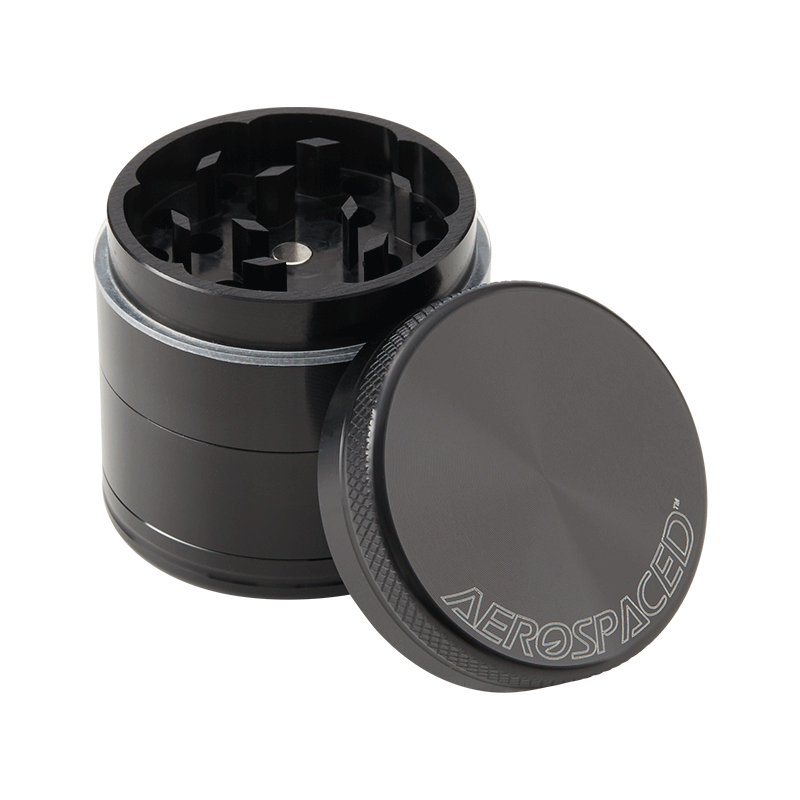 Aerospaced by Higher Standards Black 4 Piece Grinder 4.0