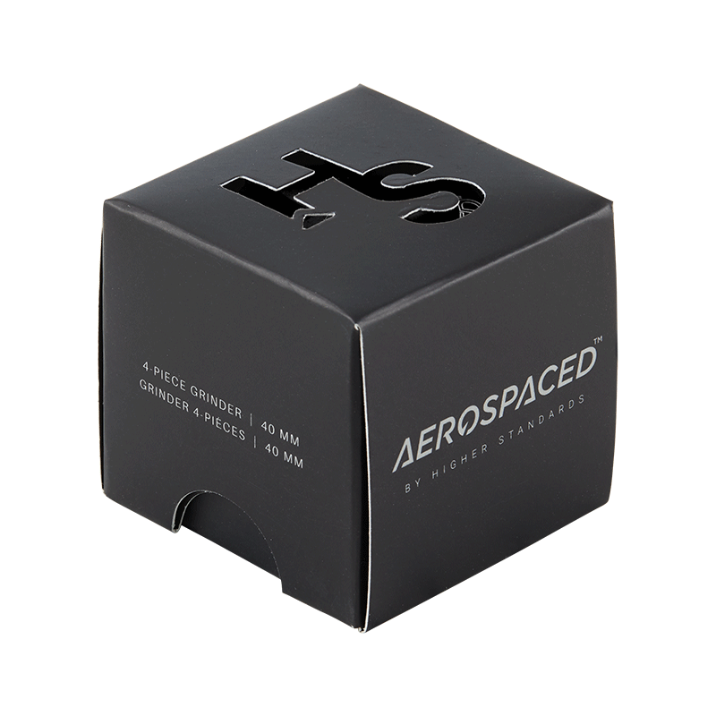 Aerospaced by Higher Standards 4 Piece Grinder 2.5 Grinders : Aluminum Higher Standards   