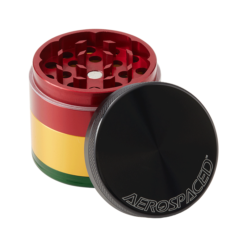 Aerospaced by Higher Standards 4 Piece Grinder 2.5 Grinders : Aluminum Higher Standards   