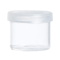 CC6 Concentrate Jar Glass Base : 6ml : Clear :  1000ct