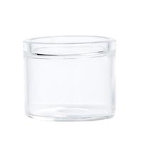 CC6 Concentrate Jar Glass Base : 6ml : Clear :  1000ct