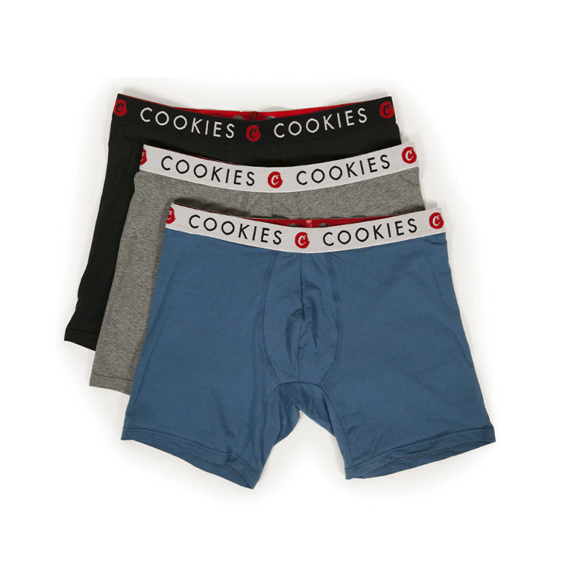 Cookies Boxer Briefs Solid Color 3 Pack
