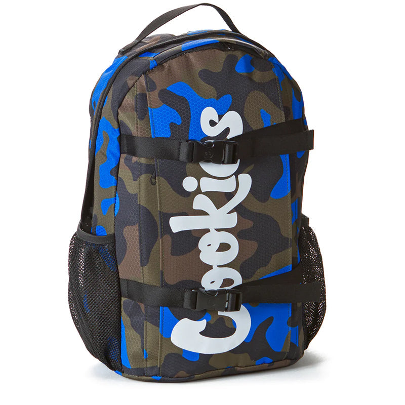 Cookies Non-Standard Ripstop Backpack Nylon Luggage and Travel Products : Backpack Cookies Blue Camo  