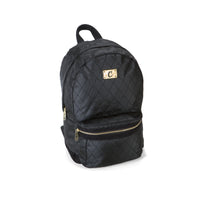 Cookies V3 Backpack Quilted Nylon Suede & Gold Trim