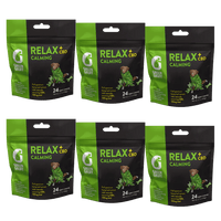 Green Gruff CBD Relax Calming - 24 Soft Chews (6-Pack)