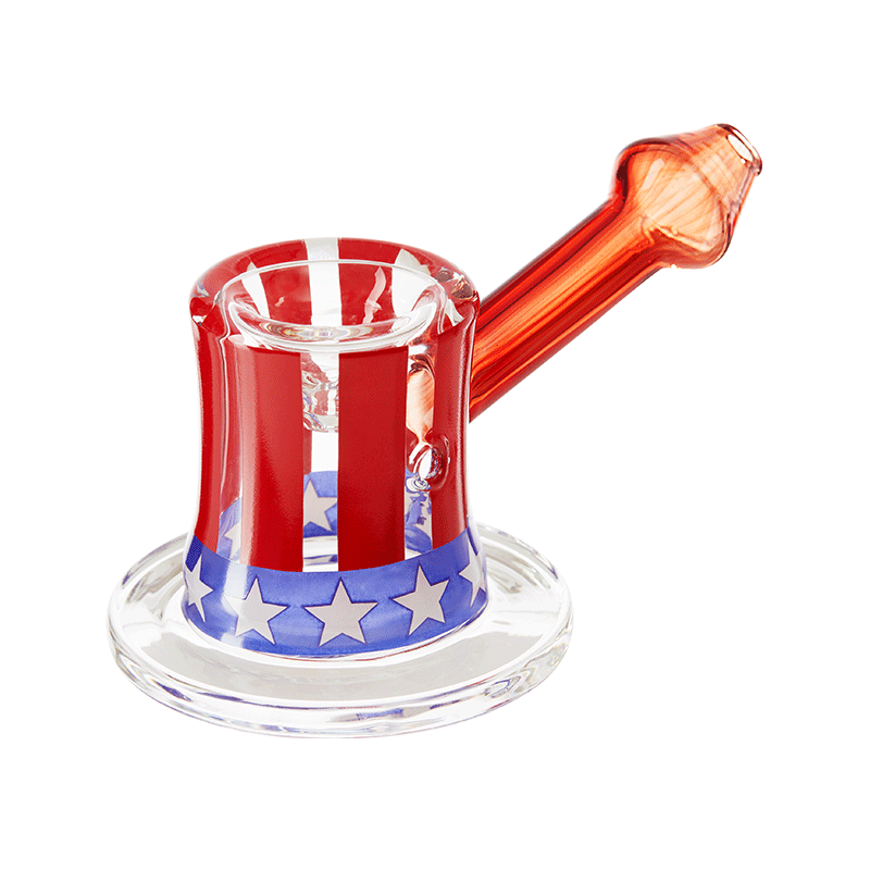 Groove July 4th Spoon Pipe Limited Edition Glass : Spoon Groove   