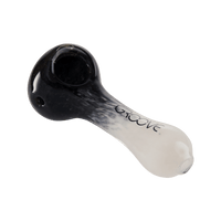 Groove Fritted Hand Pipe Glass : Spoon Groove   