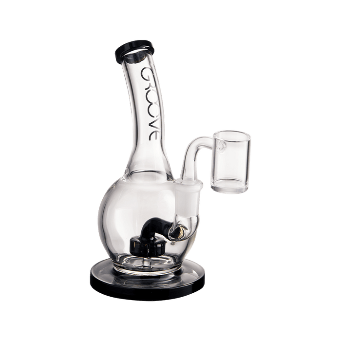 Groove 7" Round Bubbler Glass : Bubbler Groove   