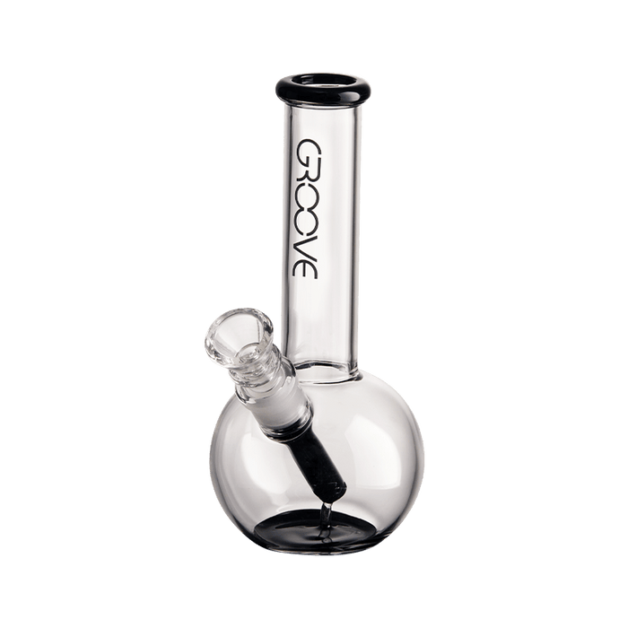 Groove Round Water Pipe 7 Inches Glass : Water Pipe Groove   