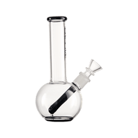 Groove Round Water Pipe 7 Inches Glass : Water Pipe Groove   