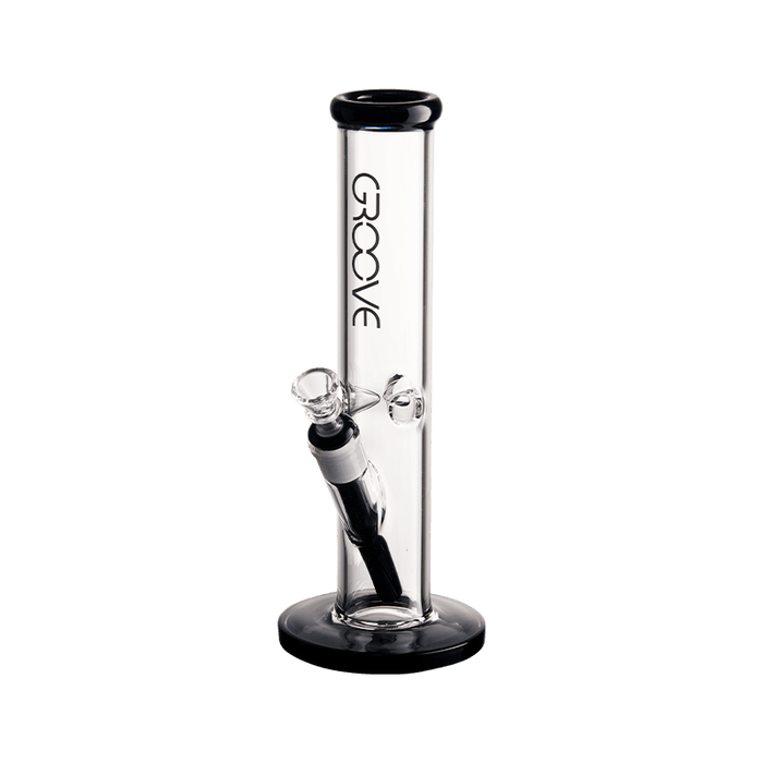 Groove Straight Tube Water Pipe Glass : Water Pipe Groove   