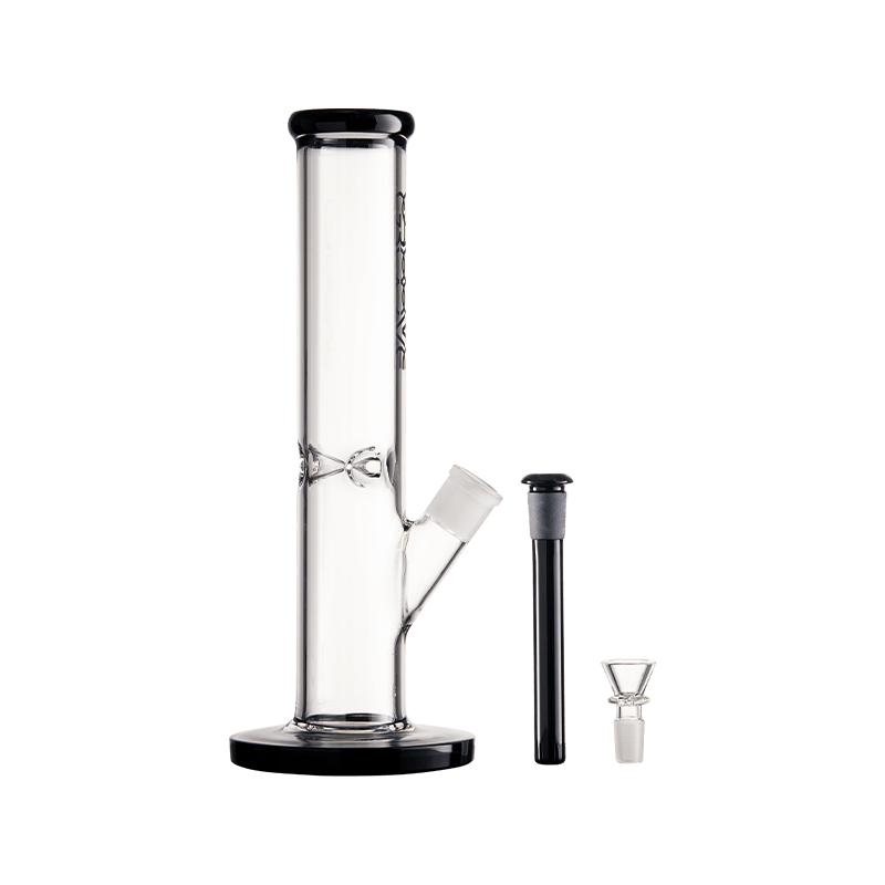 Groove Straight Tube Water Pipe Glass : Water Pipe Groove   