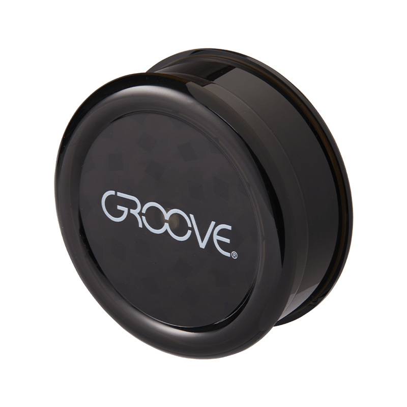 Groove Plastic Acrylic Grinder 12ct POP