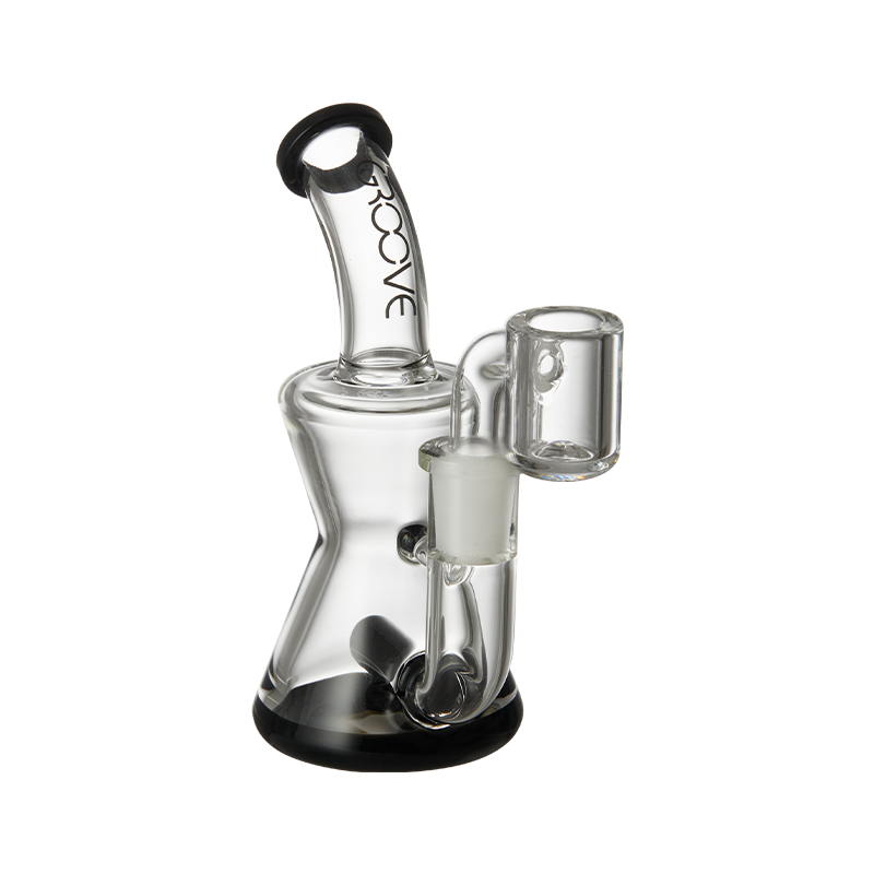 Groove Mini Hourglass Rig Glass : Rig Groove   