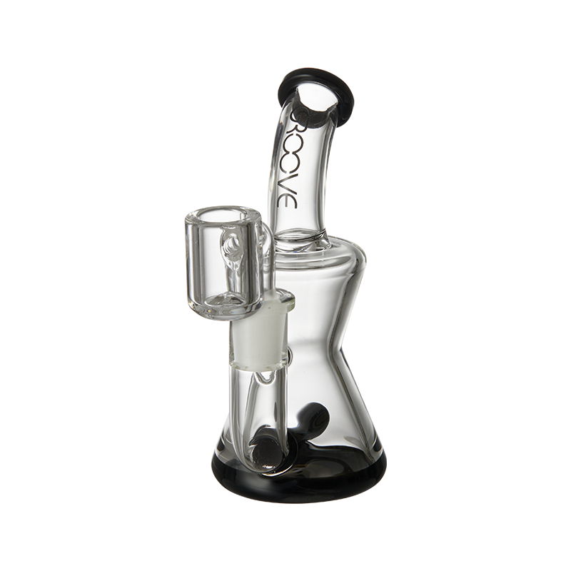 Groove Mini Hourglass Rig Glass : Rig Groove   