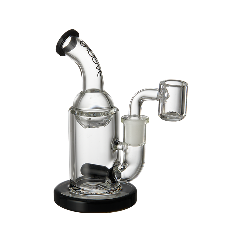 Groove Mini Tube Glass Rig Glass : Rig Groove   