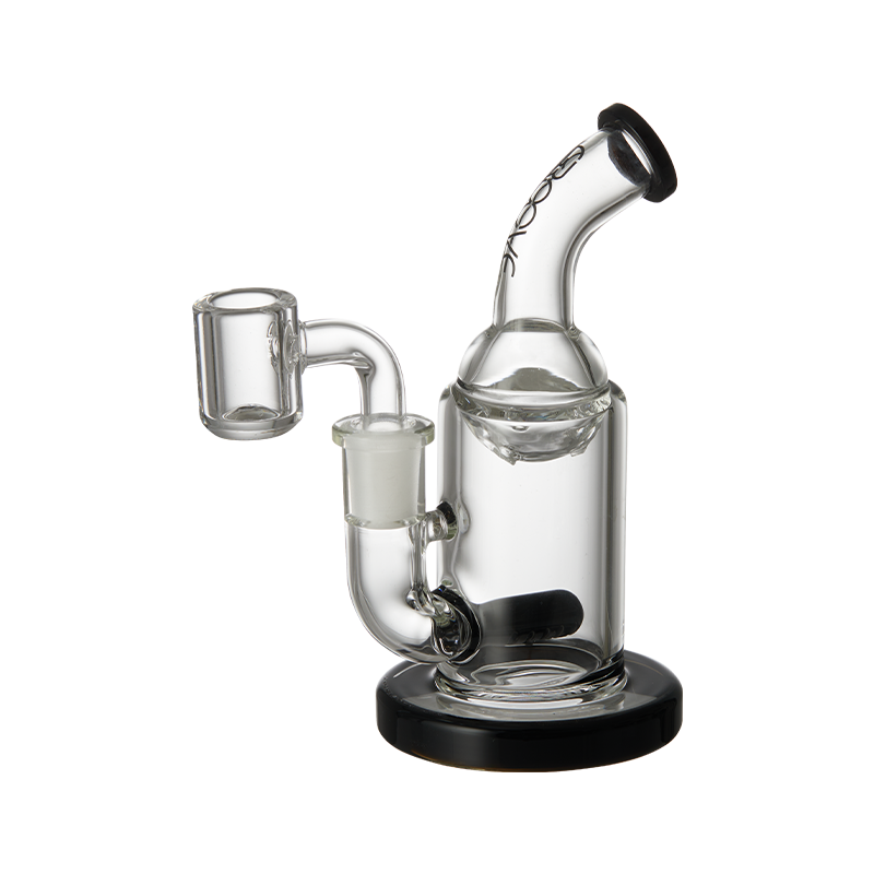 Groove Mini Tube Glass Rig Glass : Rig Groove   