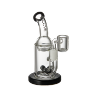 Groove Mini Tube Glass Rig Glass : Rig Groove   