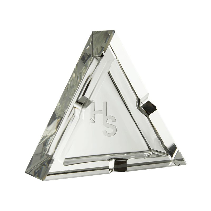 Higher Standards Premium Crystal Ashtray