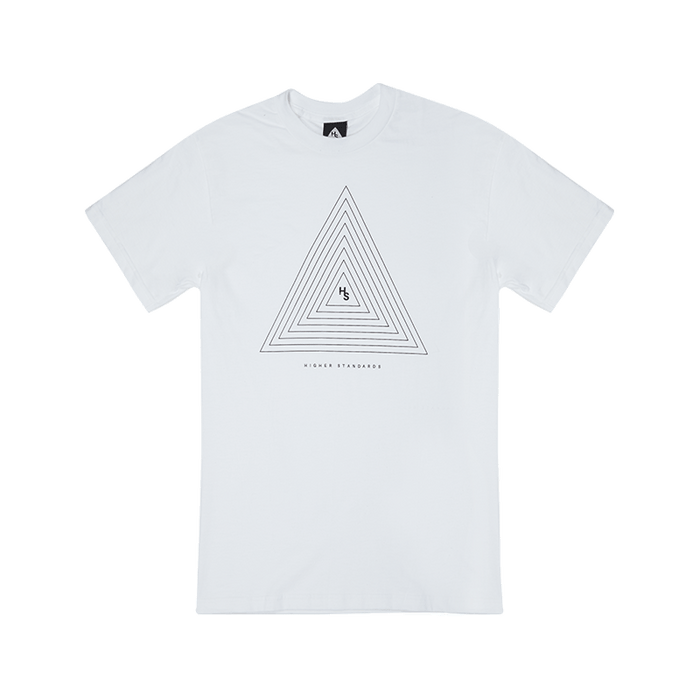 Higher Standards T-Shirt - Concentric Triangle