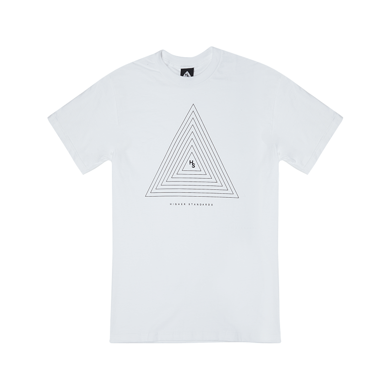 Higher Standards T-Shirt - Concentric Triangle