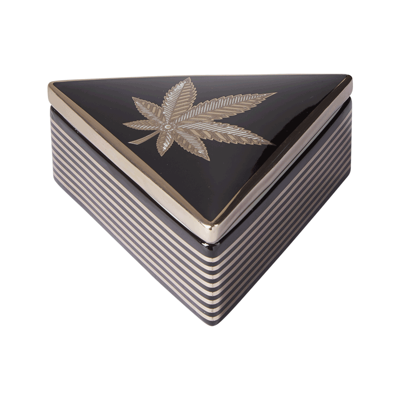 Higher Standards x Jonathan Adler Triangle Box Porcelain